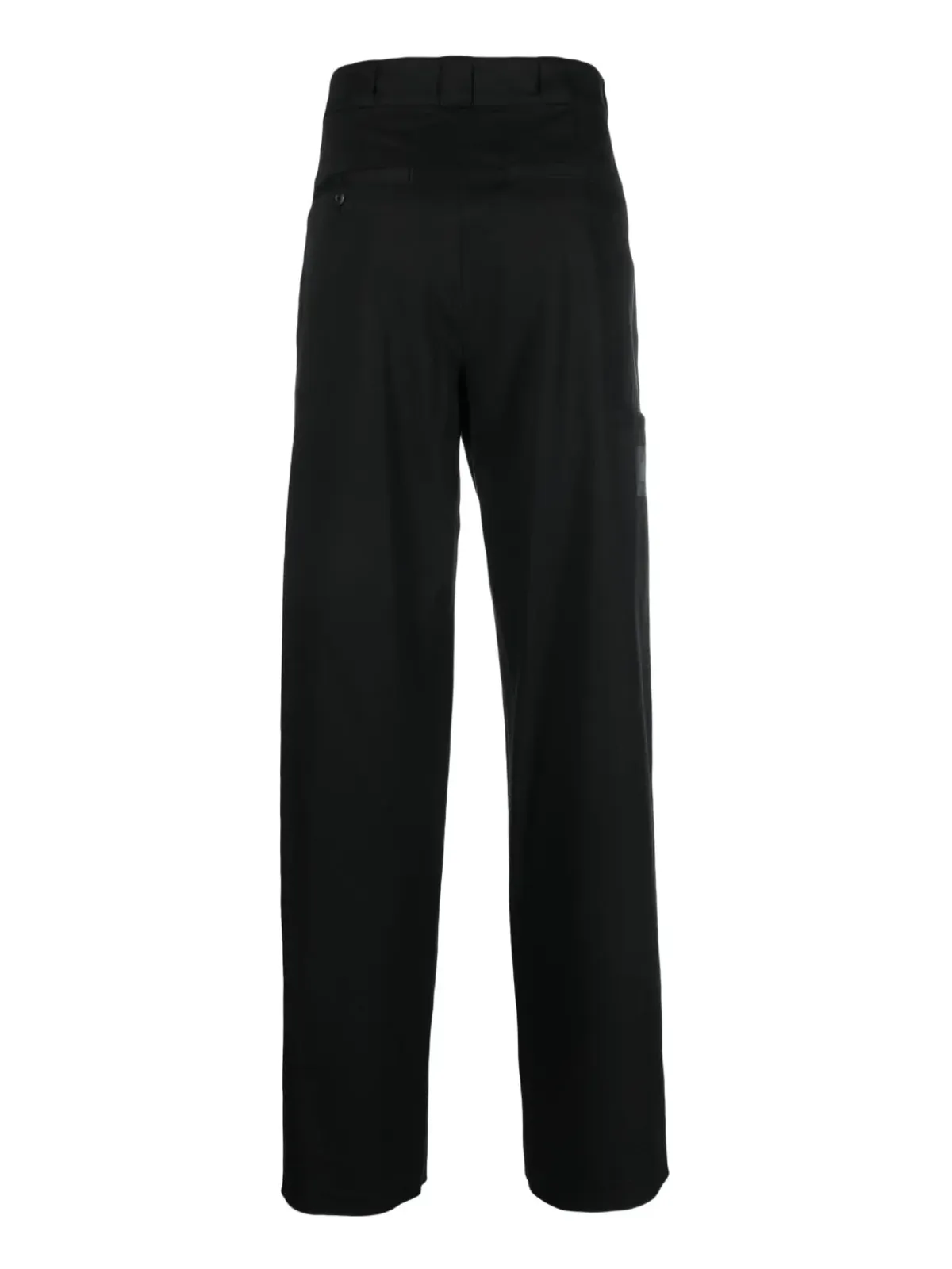 Givenchy ロゴパッチ コットン テーラードパンツ - ブラック - 画像2