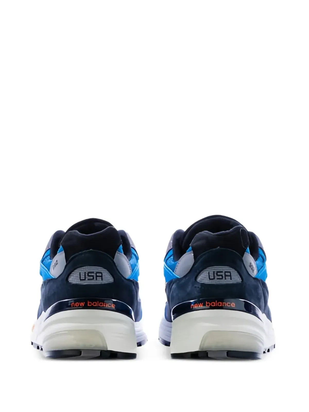 New Balance 992 スエードスニーカー ブルー - 画像4