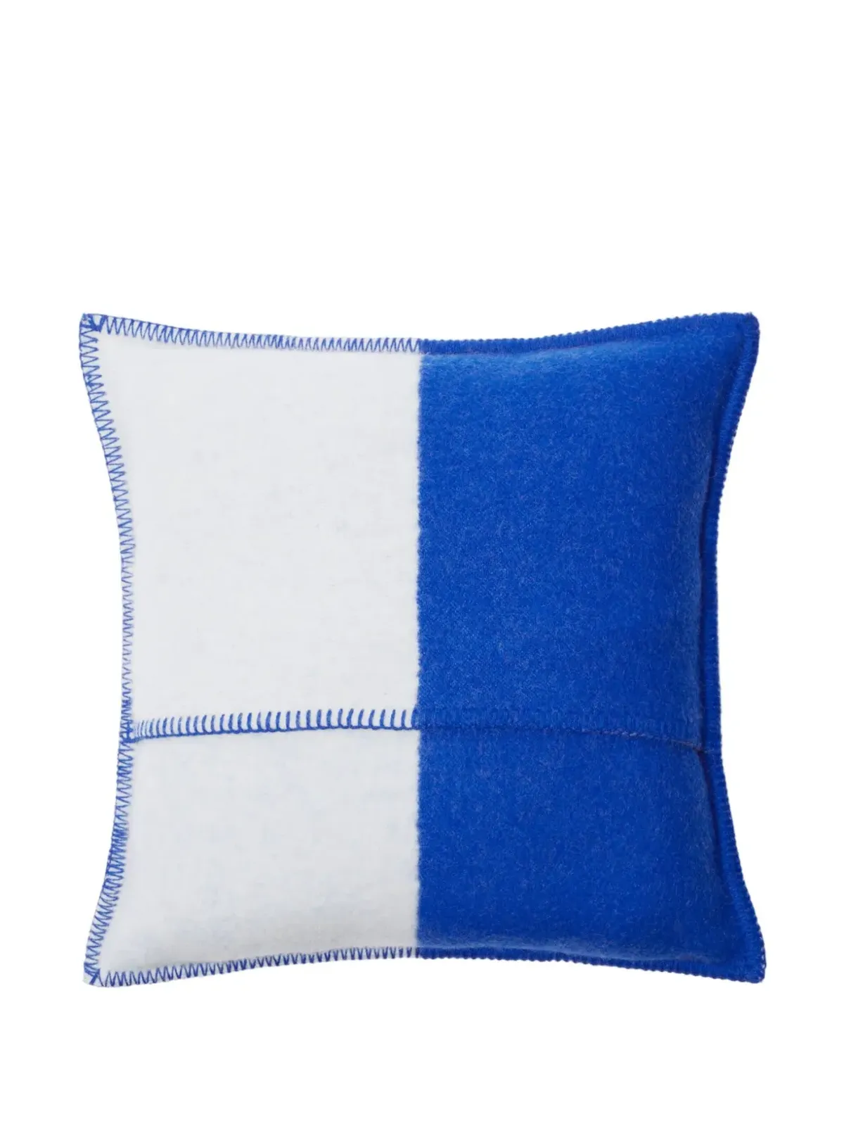 Burberry EKD-jacquard ウール クッション - Blue - 画像2