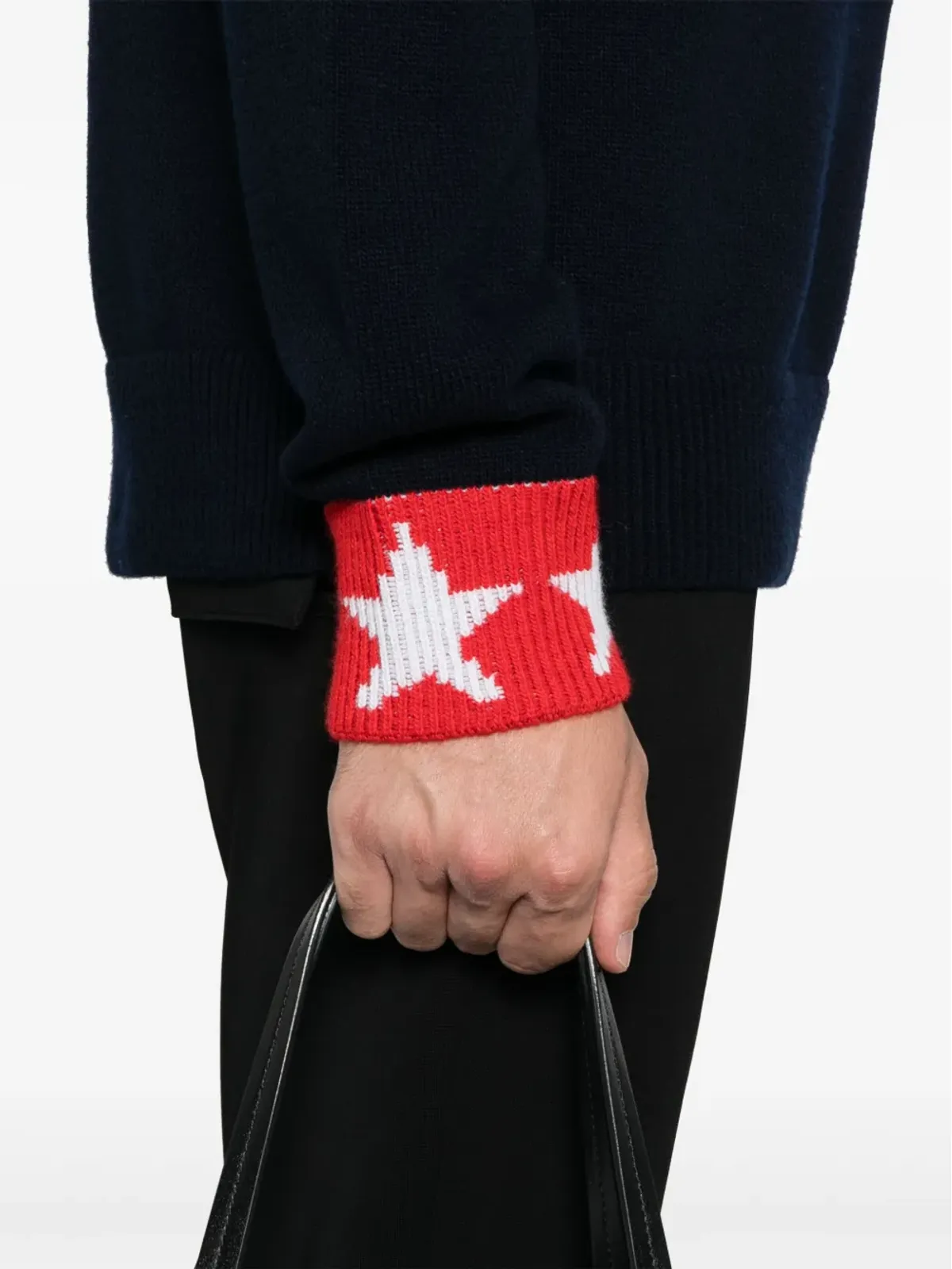 Givenchy ロゴ入りインターシャセーター - 画像5
