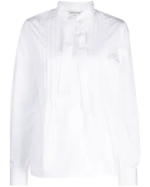 Maison Kitsuné ネックリボン付きコットンシャツ - サムネイル1