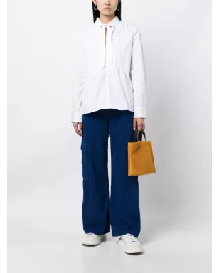 Maison Kitsuné ネックリボン付きコットンシャツ - サムネイル2