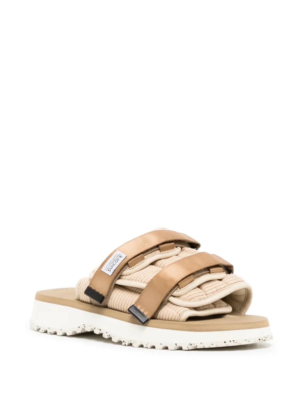Suicoke Moto-Shellab ロゴパッチサンダル - 画像2