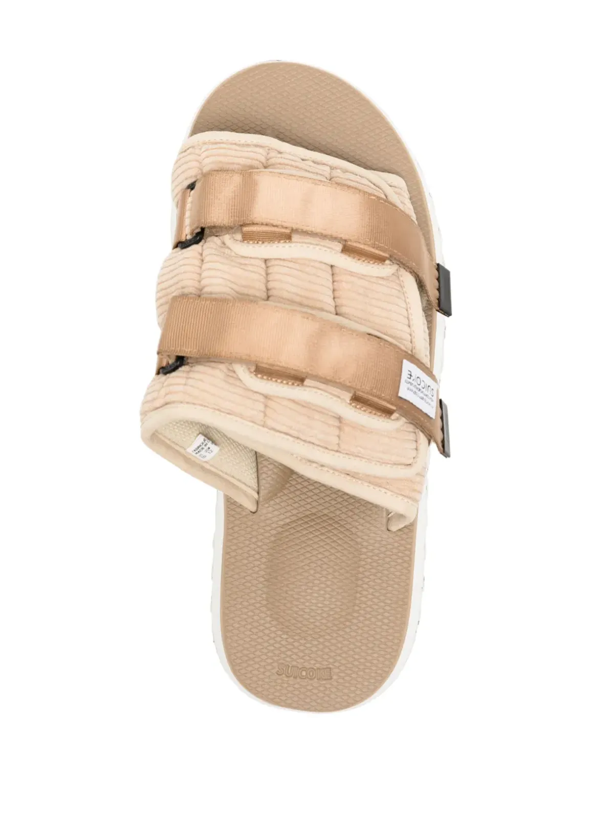 Suicoke Moto-Shellab ロゴパッチサンダル - 画像4