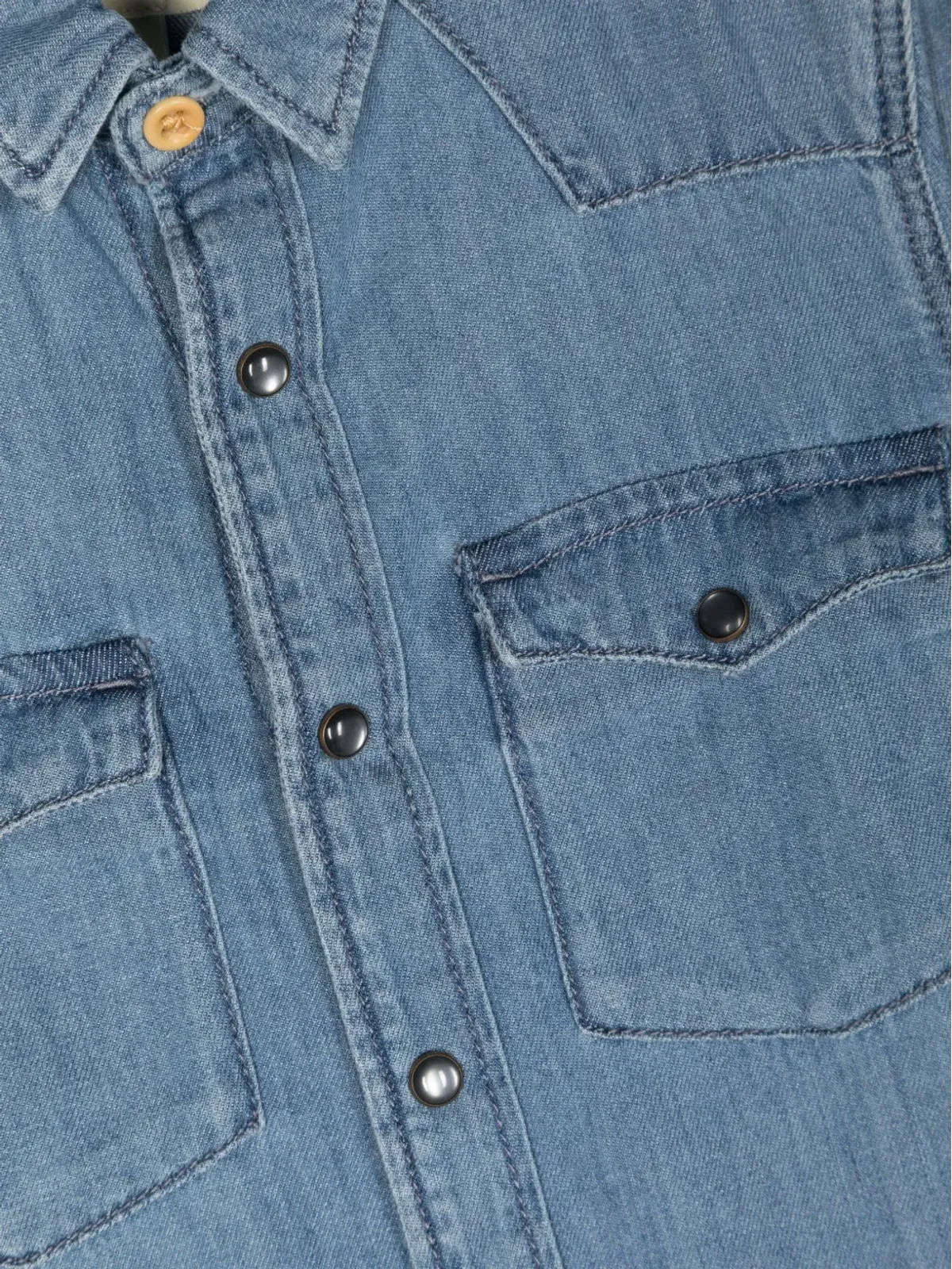 Bellerose Peio デニムシャツ - 画像3