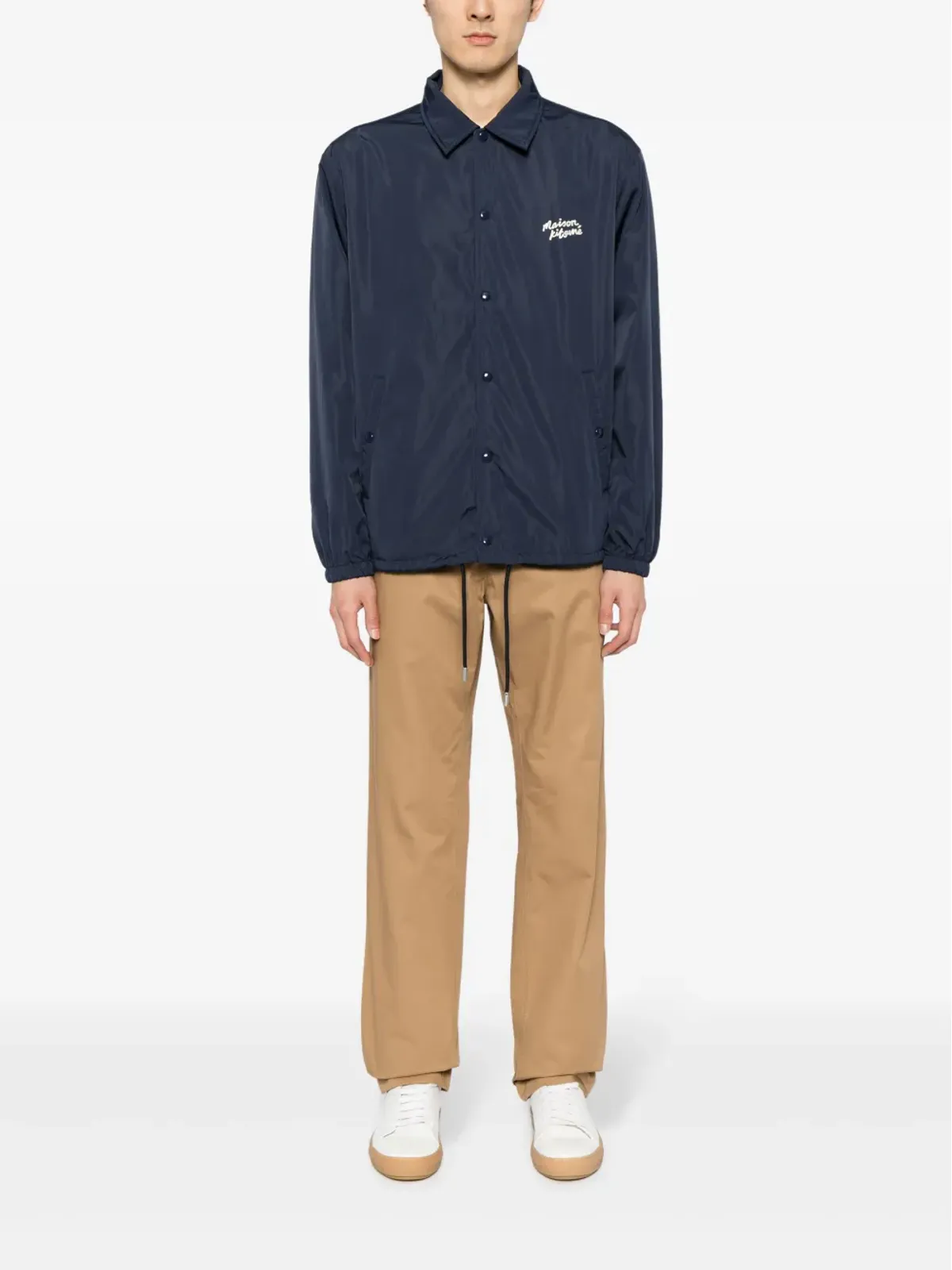 Maison Kitsuné ミッドライズ・ストレートパンツ - 画像2