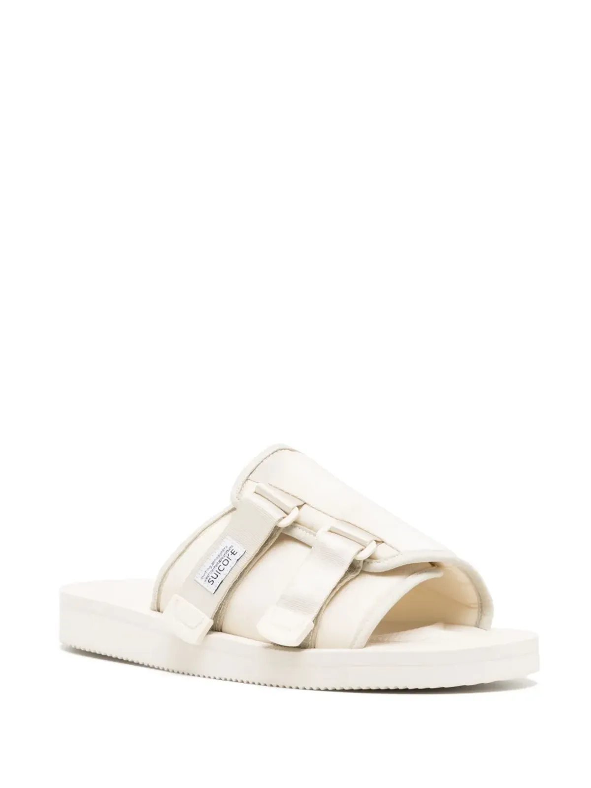 Suicoke Kaw-Cab ロゴパッチ・スライド - Neutrals - 画像2