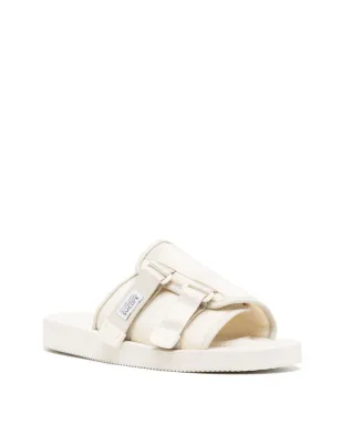Suicoke Kaw-Cab ロゴパッチ・スライド - Neutrals - サムネイル2