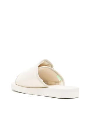 Suicoke Kaw-Cab ロゴパッチ・スライド - Neutrals - サムネイル3