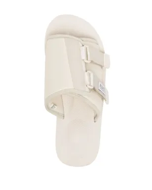 Suicoke Kaw-Cab ロゴパッチ・スライド - Neutrals - サムネイル4