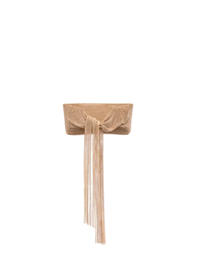 Cult Gaia Cult Gaia 結び目付きタッセル クラッチバッグの商品画像