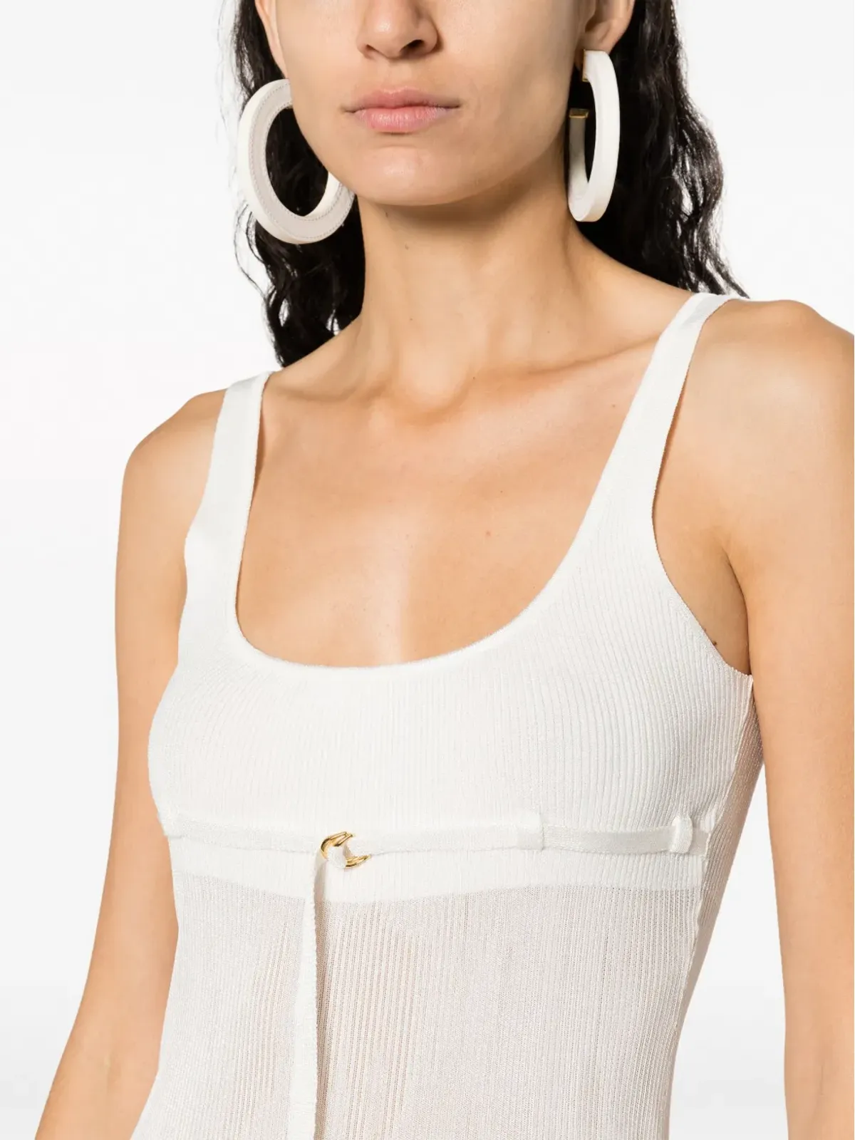 Jacquemus ル・シュシュ マキシドレス - ホワイト - 画像5