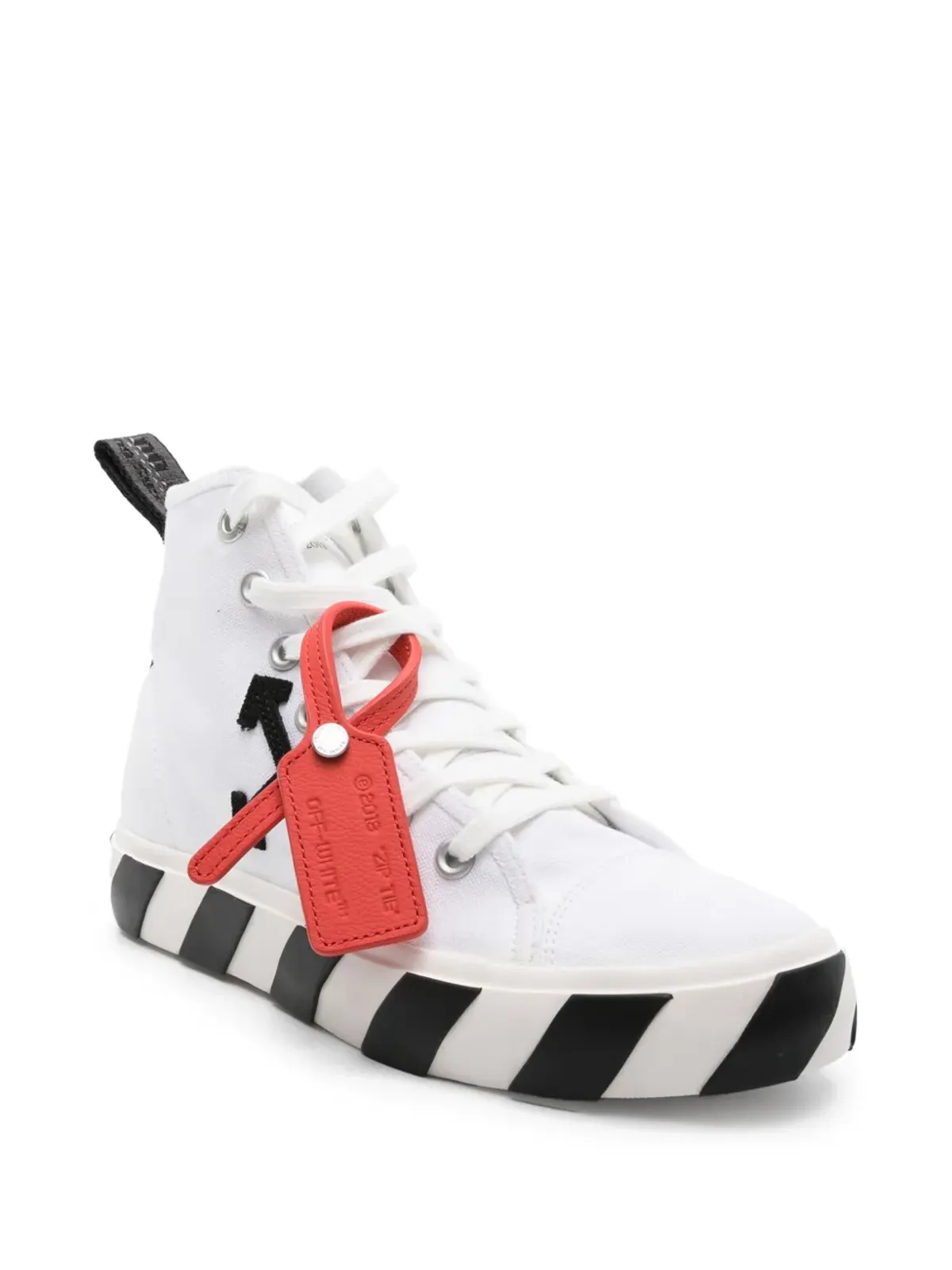 Off-White ヴァルカナイズドキャンバススニーカー - 画像2