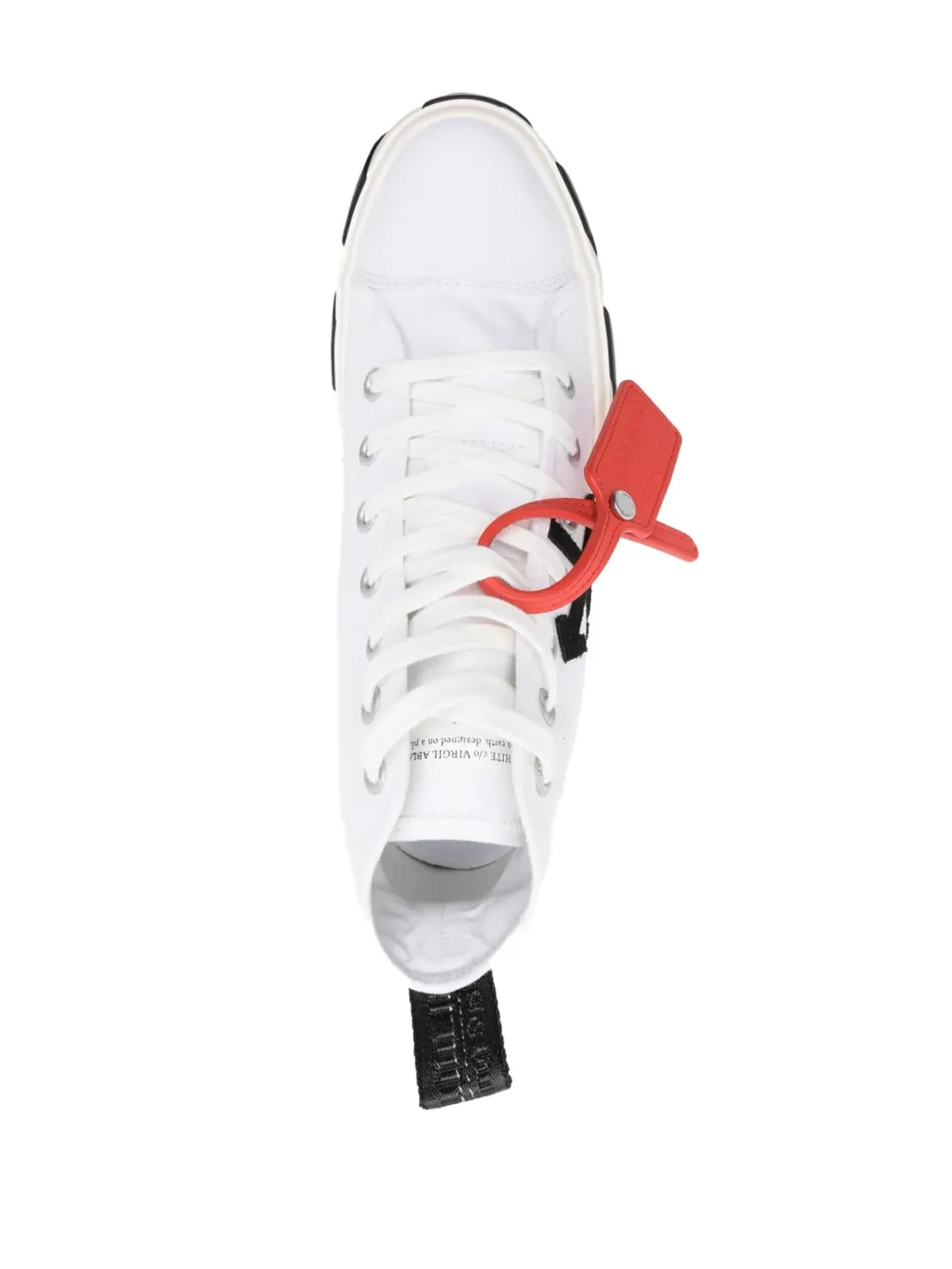Off-White ヴァルカナイズドキャンバススニーカー - 画像4