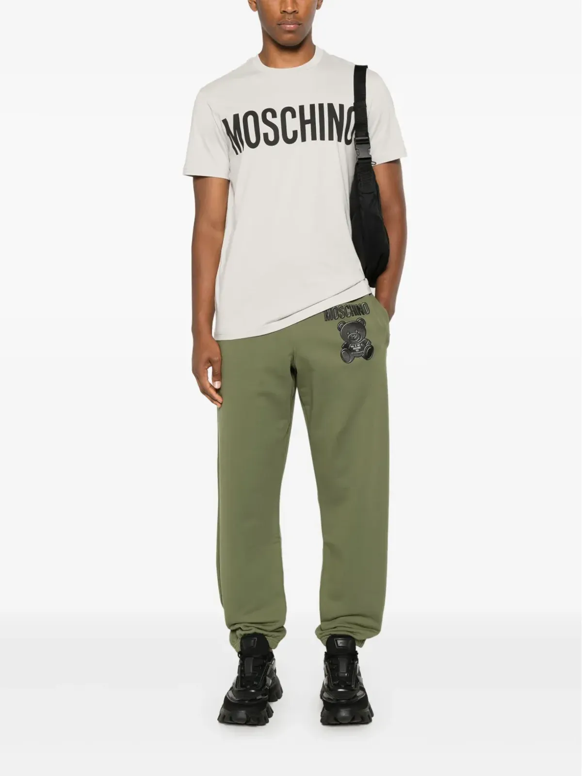Moschino テディベアモチーフ トラックパンツ - 画像2