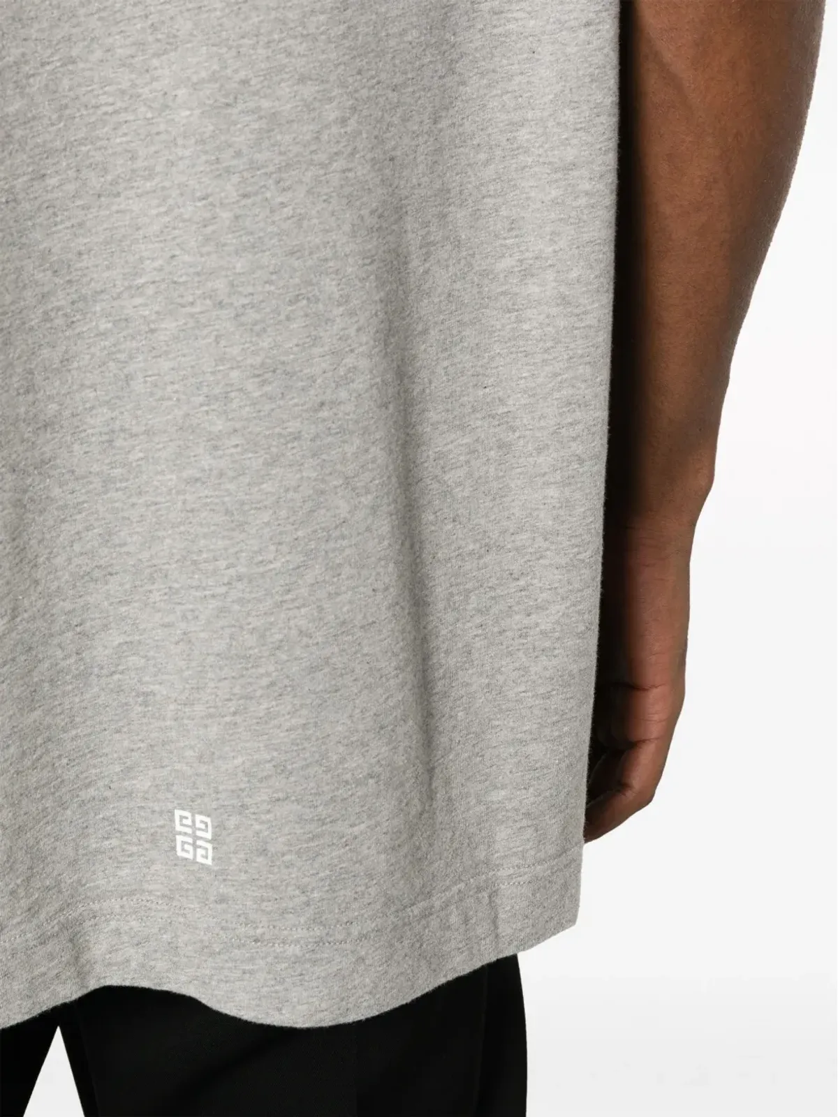 Givenchy 4Gロゴ コットンTシャツ - グレー - 画像5