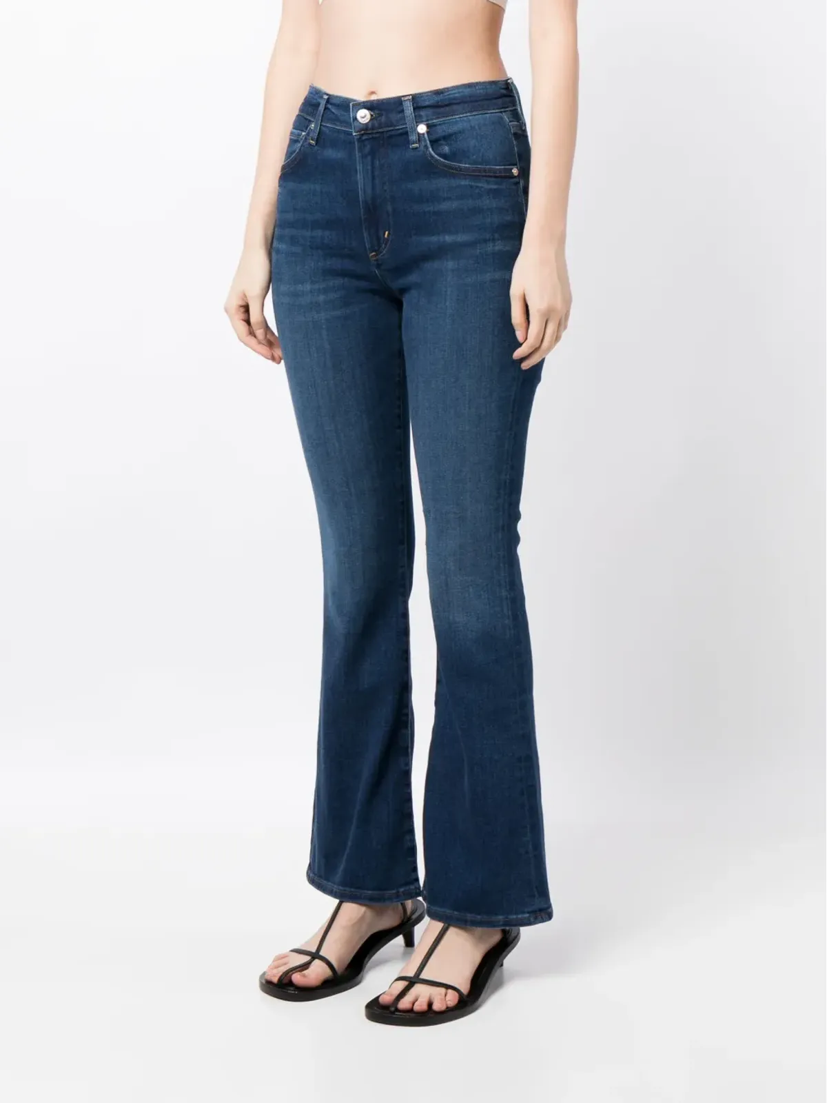 Citizens of Humanity Lilah ウォッシュド ブーツカットジーンズ - ブルー - 画像3