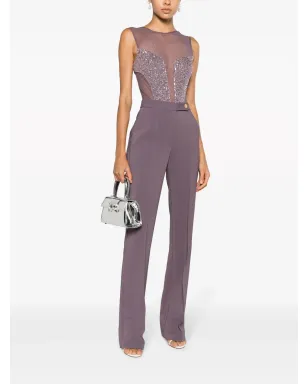 Elisabetta Franchi シームディテール テーラードパンツ - サムネイル2