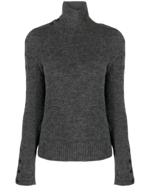 ISABEL MARANT Malo コンバーチブル ニット セーター - グレー - サムネイル1