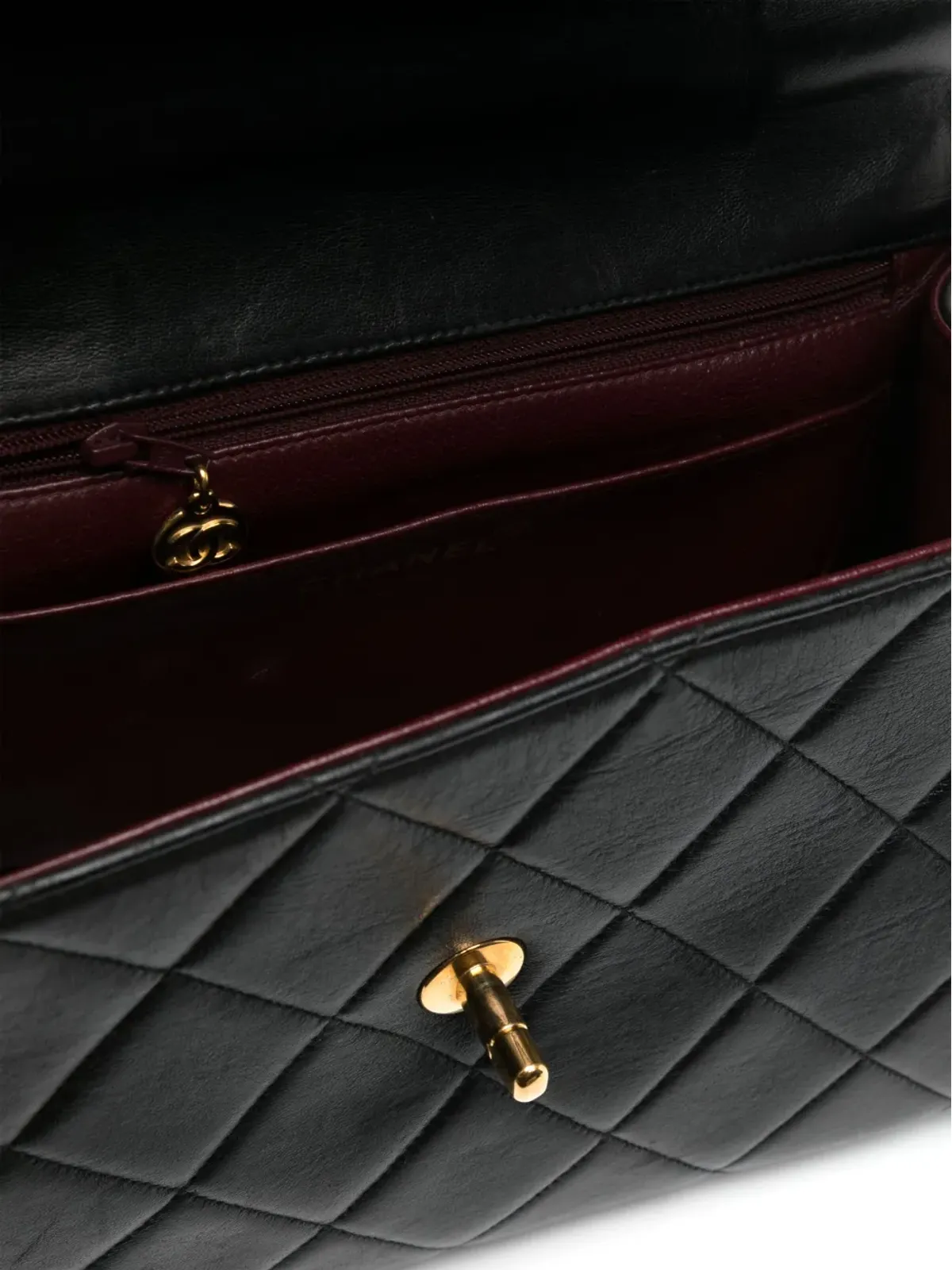 ビンテージ CHANEL クラシックフラップ ハンドバッグ - 画像5