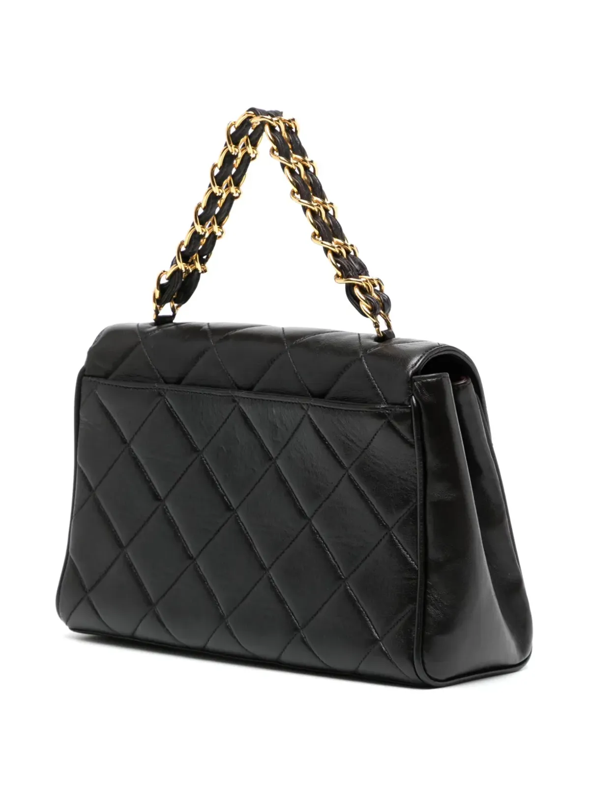 ビンテージ CHANEL クラシックフラップ ハンドバッグ - 画像3
