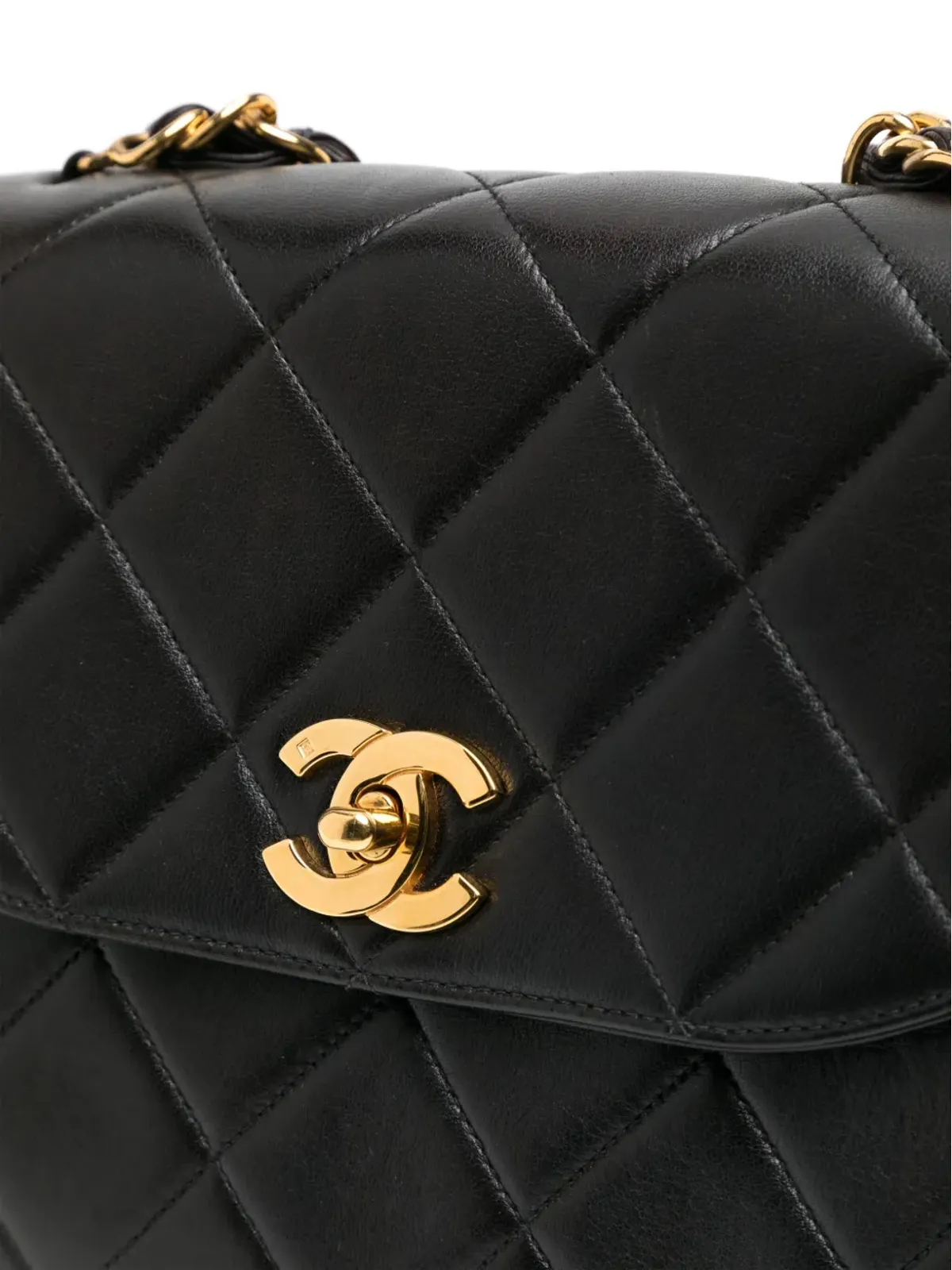 ビンテージ CHANEL クラシックフラップ ハンドバッグ - 画像4
