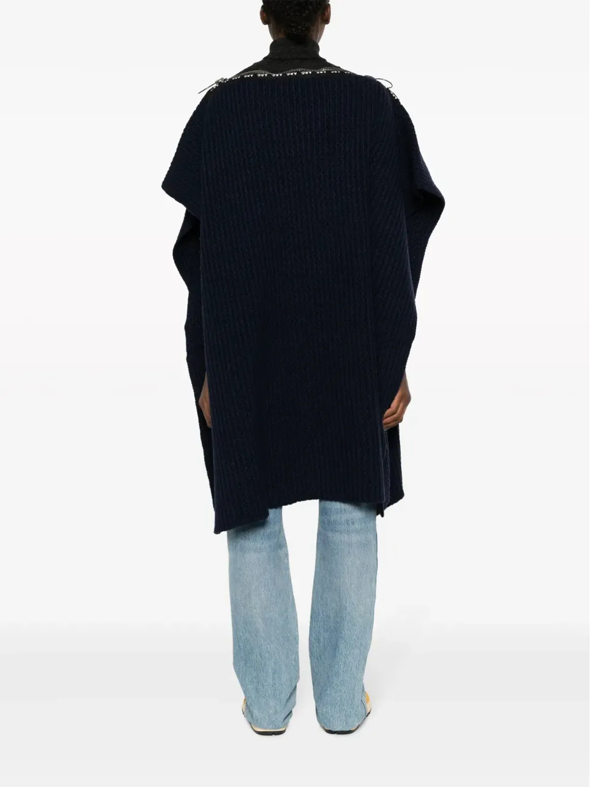 A.P.C. x JW Anderson リブ編みカフタン - ブルー - 画像4