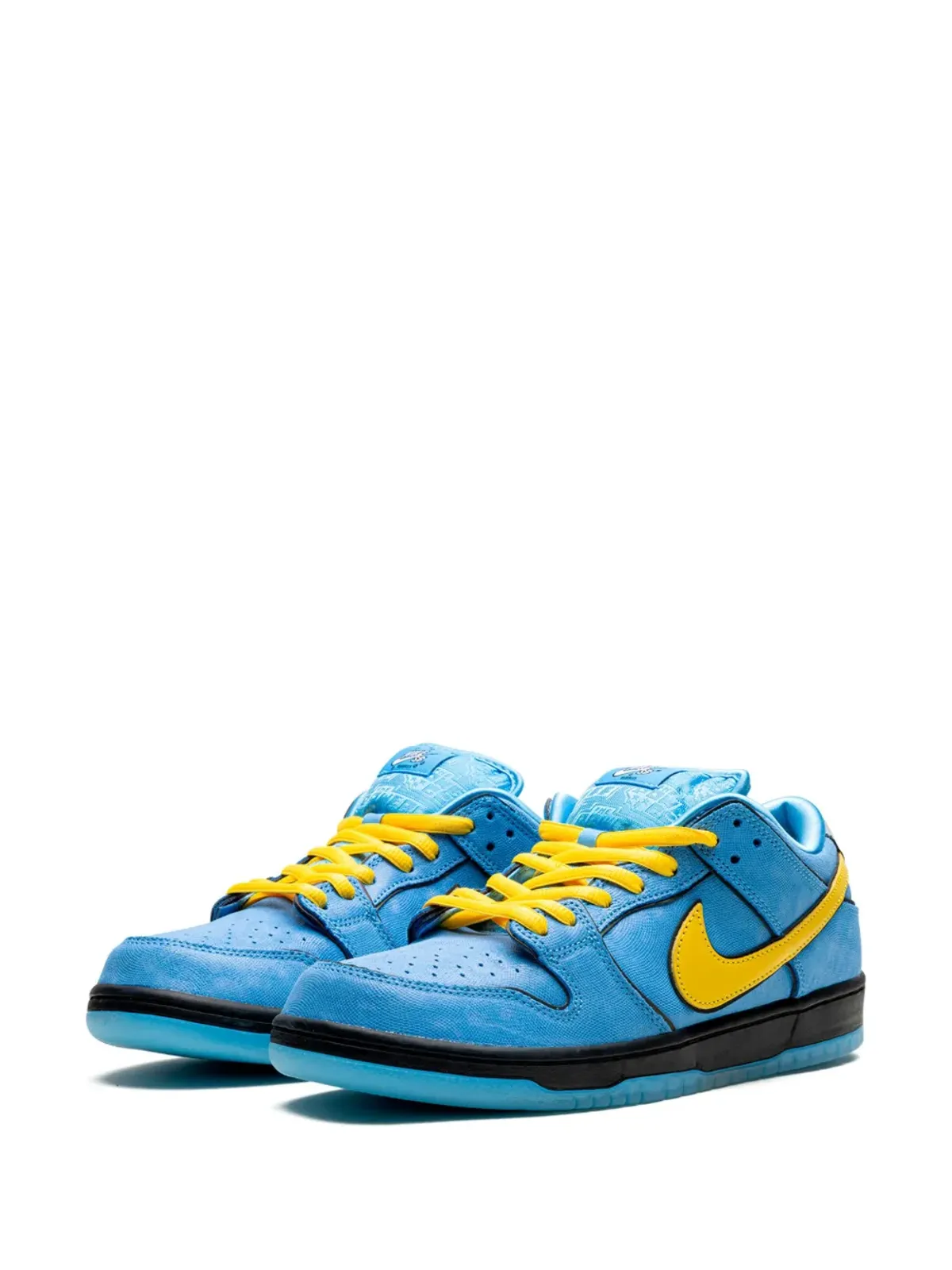 Nike x Powerpuff Girls SB Dunk「Bubbles」スニーカー ブルー - 画像5