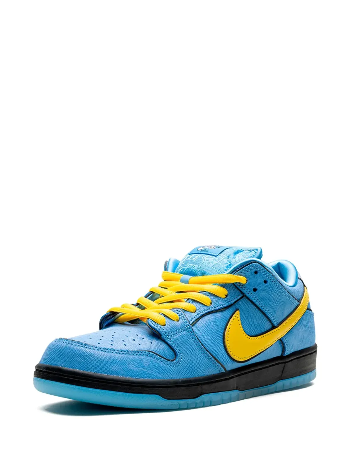 Nike x Powerpuff Girls SB Dunk「Bubbles」スニーカー ブルー - 画像3