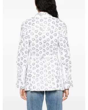 Jacquemus La Chemise Lavoir Brodée 刺繍入りシャツ - 白 - サムネイル4