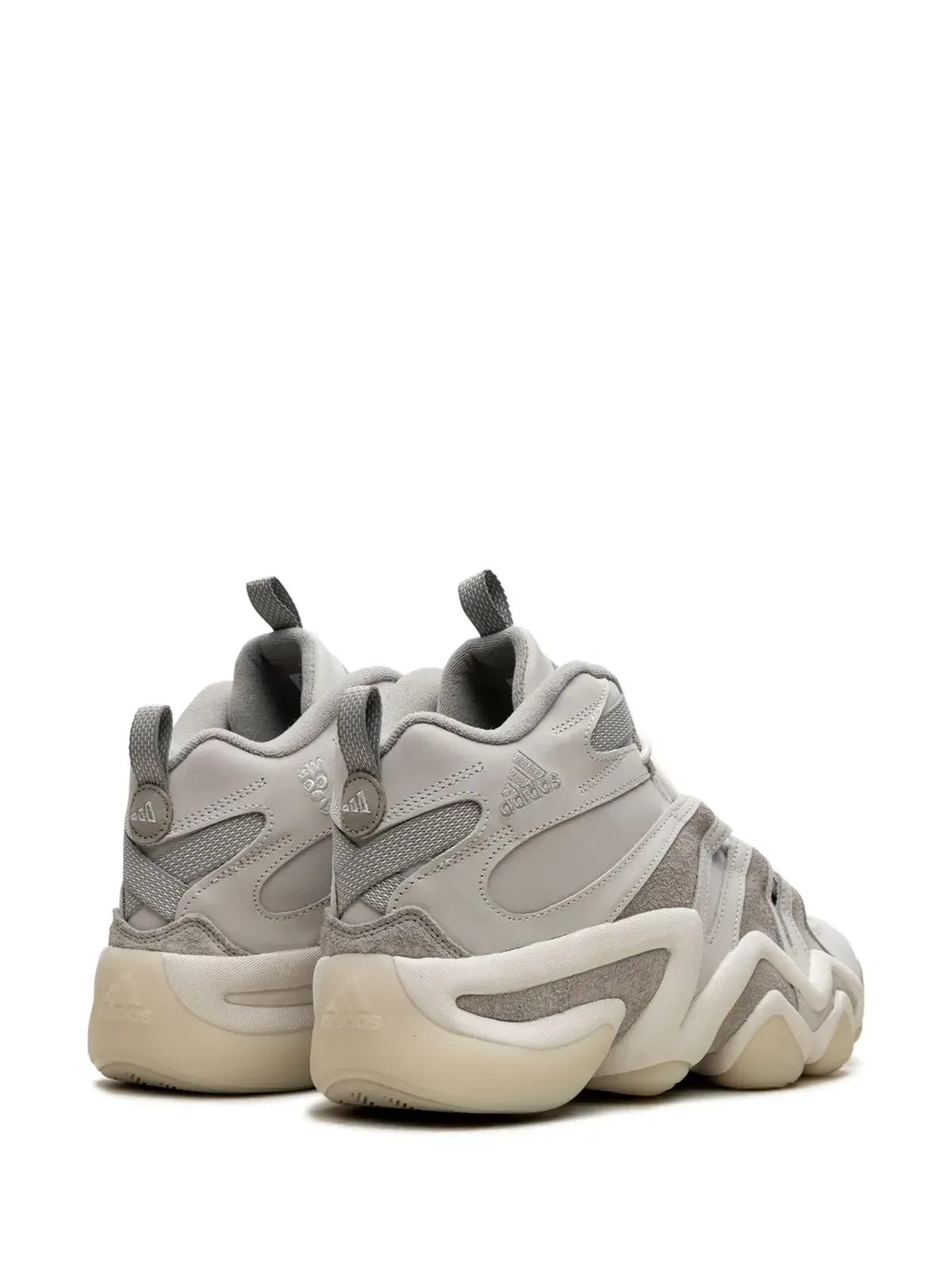 adidas クレイジー8 オフホワイト/セサミ スニーカー - ニュートラルカラー - 画像3