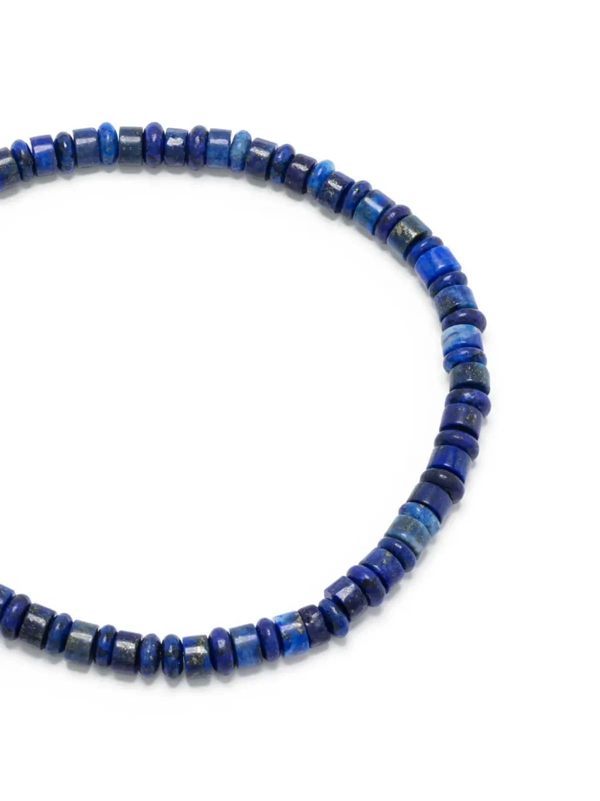 LUIS MORAIS 14K イエローゴールド ラピスラズリ ビーズ ブレスレット ブルー - 画像4