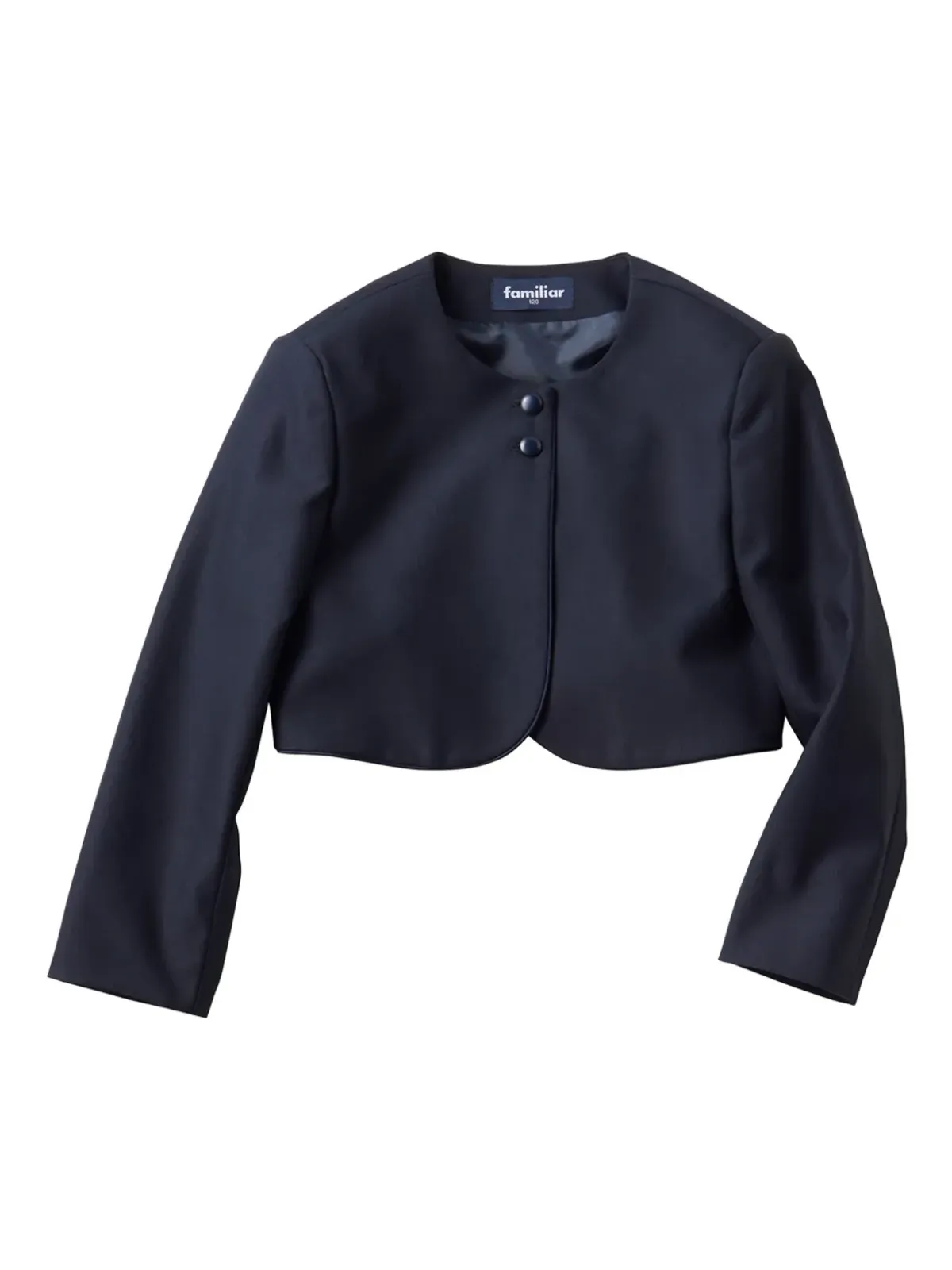 Familiar pleat-detail wool dress - Blue - 画像2