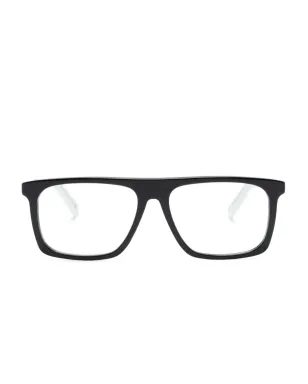 Moncler Eyewear ML5206 021 スクエアメガネ - ブラック - サムネイル1