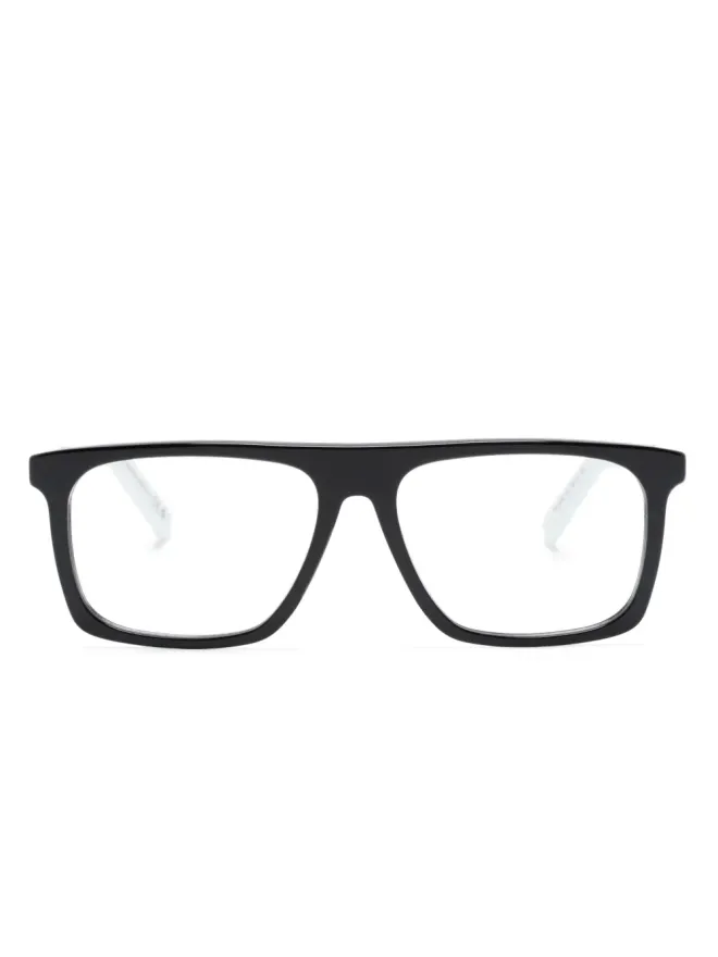 Moncler Eyewear Moncler Eyewear ML5206 021 スクエアメガネ - ブラックの商品画像