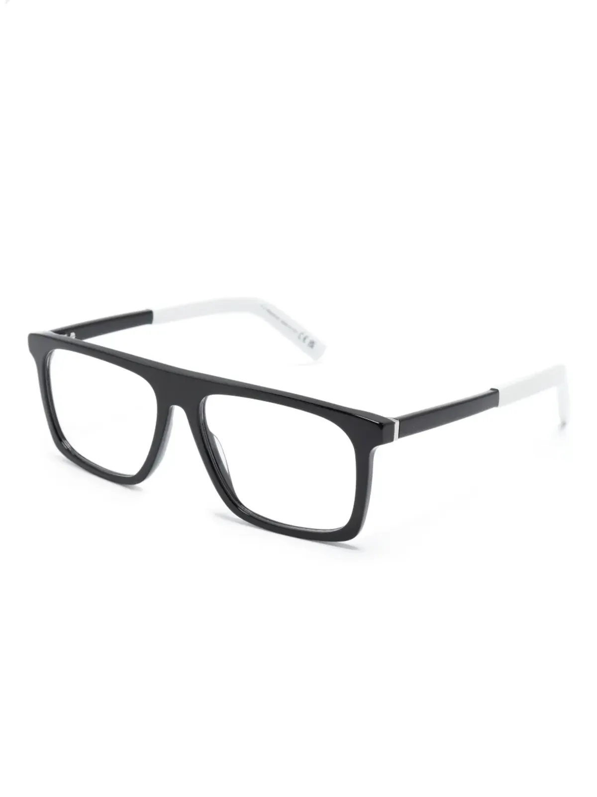 Moncler Eyewear ML5206 021 スクエアメガネ - ブラック - 画像2