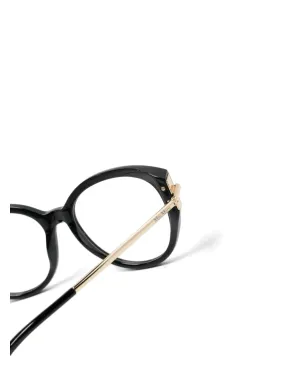 Max Mara Eyewear ロゴ刻印 丸型フレーム眼鏡 - サムネイル3