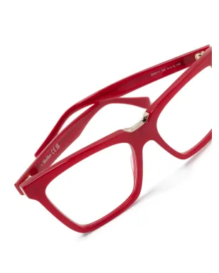 Max Mara Eyewear ロゴプリント キャットアイフレーム眼鏡 - サムネイル3
