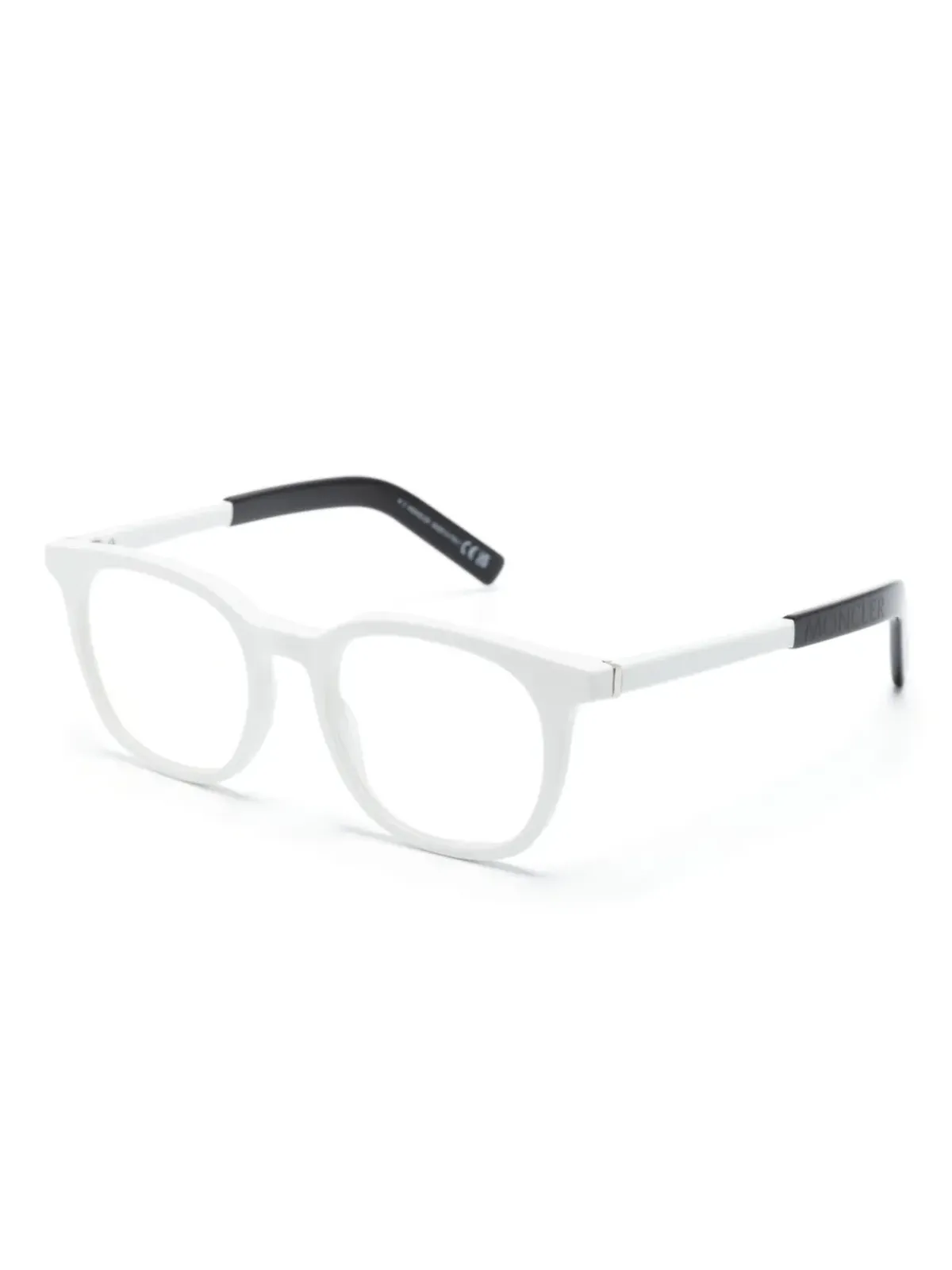 Moncler Eyewear ML5207 ツートーン スクエアフレームメガネ - 画像2