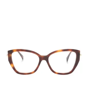Max Mara Eyewear べっ甲柄キャットアイフレーム サングラス - サムネイル1