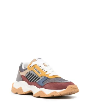 DSQUARED2 ウェーブ レースアップ スニーカー - サムネイル2