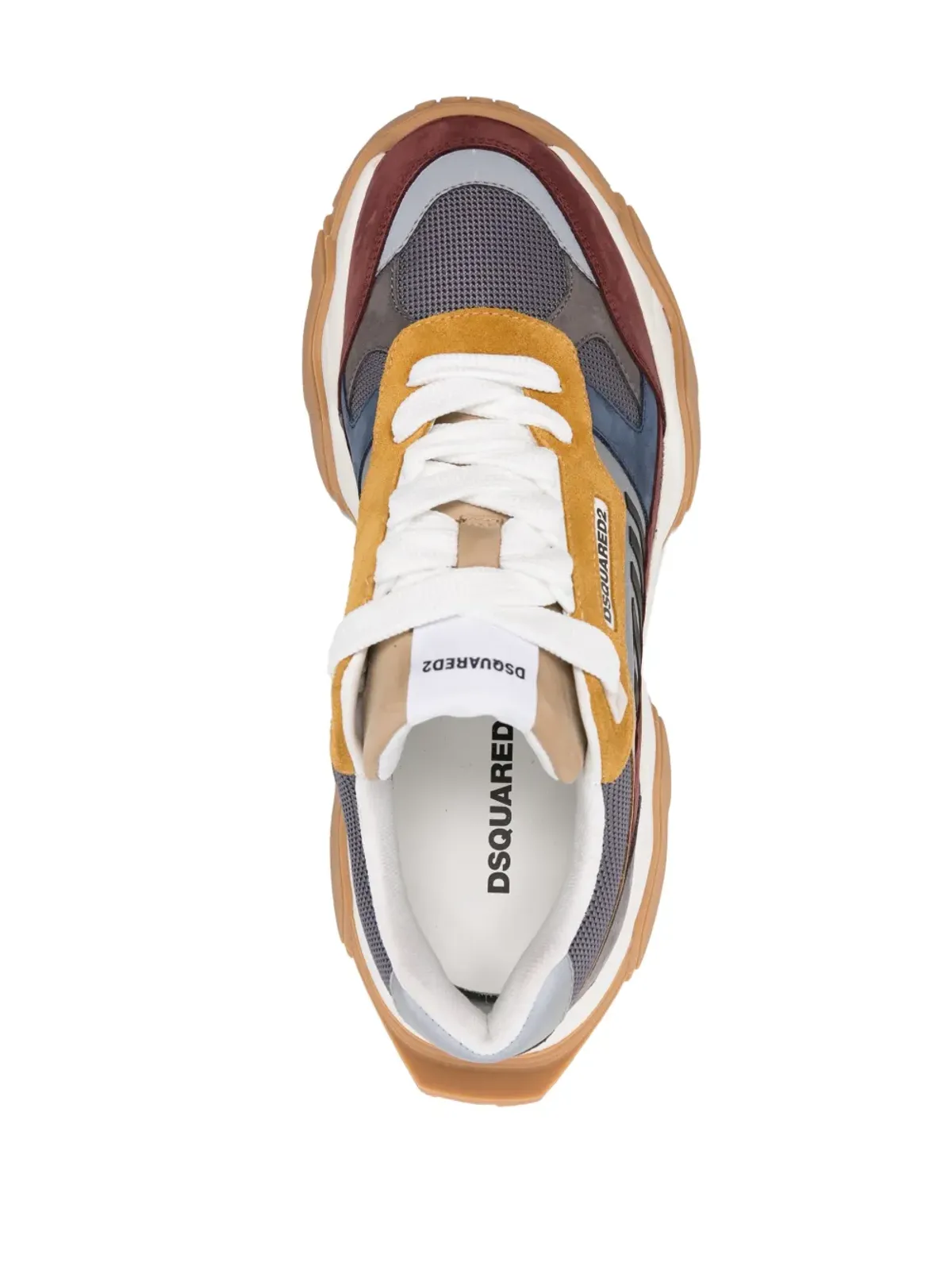 DSQUARED2 ウェーブ レースアップ スニーカー - 画像4