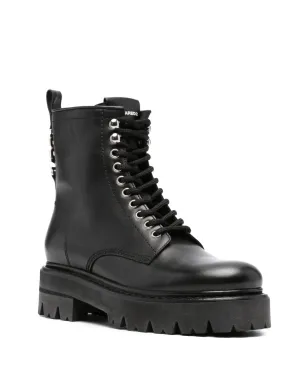 DSQUARED2 Icon Clubbing コンバットブーツ ブラック - サムネイル2