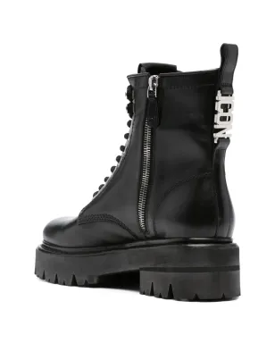 DSQUARED2 Icon Clubbing コンバットブーツ ブラック - サムネイル3