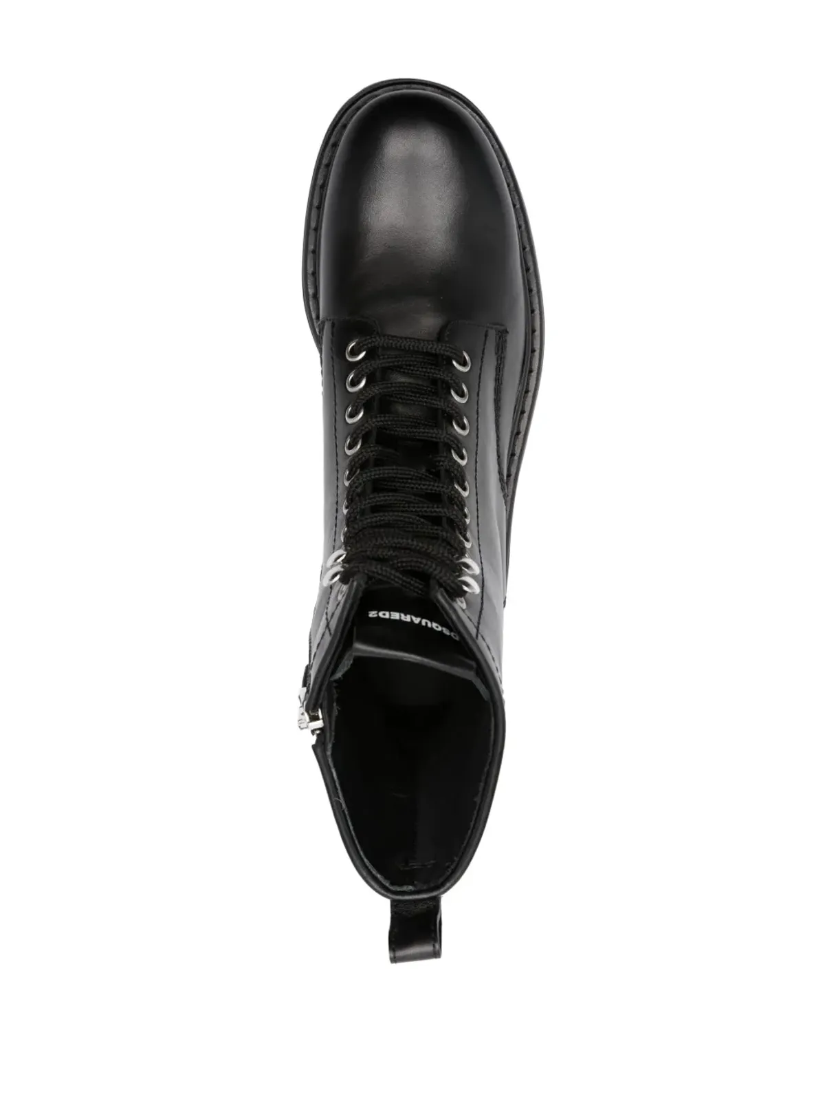 DSQUARED2 Icon Clubbing コンバットブーツ ブラック - 画像4