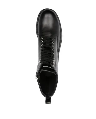 DSQUARED2 Icon Clubbing コンバットブーツ ブラック - サムネイル4