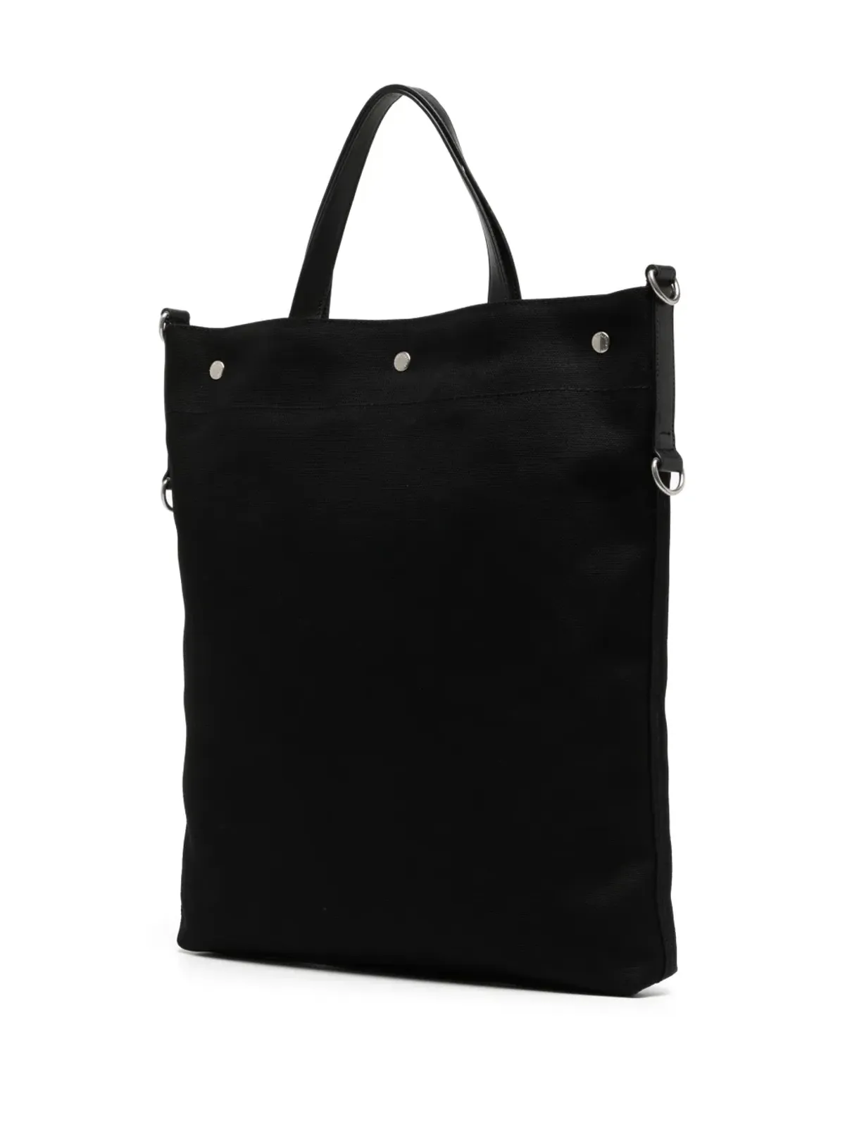 Saint Laurent North/South キャンバス トートバッグ - ブラック - 画像3