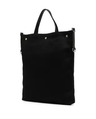 Saint Laurent North/South キャンバス トートバッグ - ブラック - サムネイル3