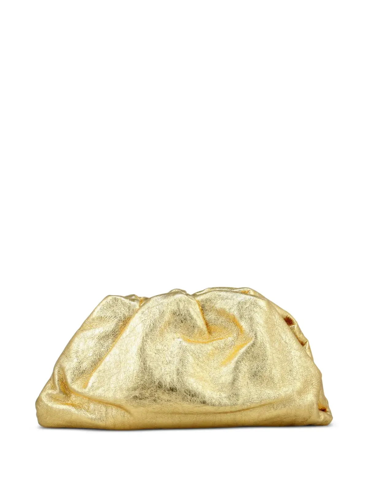 Bottega Veneta ギャザー入りポーチクラッチ - 画像1
