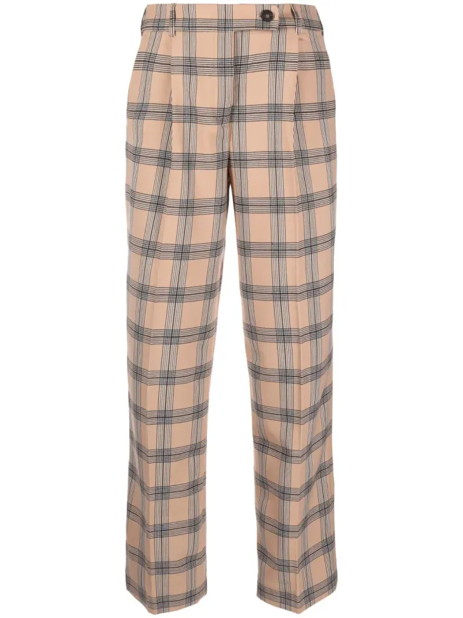 Zimmermann ZIMMERMANN Luminosity チェック柄 テーラードパンツの商品画像